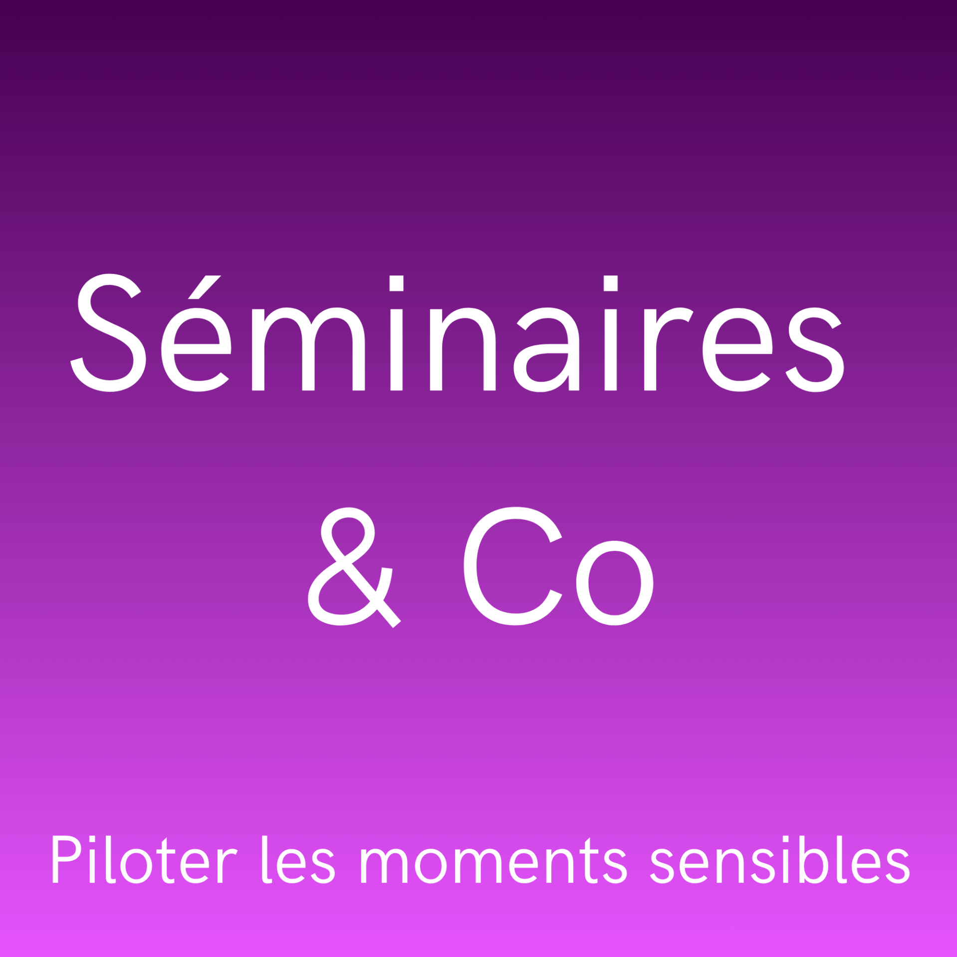 Séminaires & Co